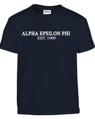 Navy T-Shirt - Alpha Epsilon Phi