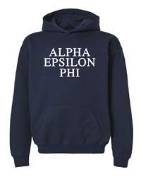 Navy Hoodie - Alpha Epsilon Phi