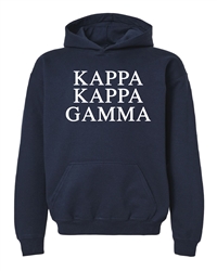 Navy Hoodie - Kappa