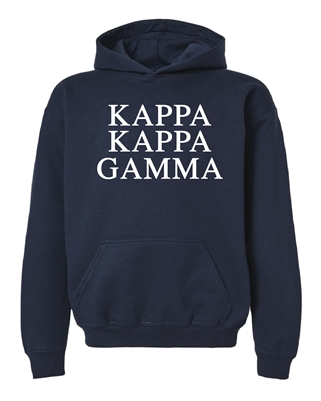 Navy Hoodie - Kappa