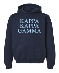 Navy Hoodie - Kappa (Blue)