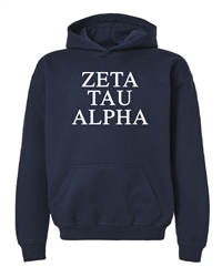 Navy Hoodie - Zeta