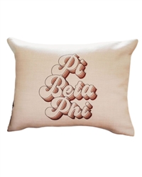 Retro Pillow - Pi Beta Phi