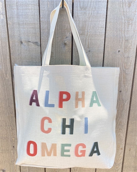 Little Birdie Tote Alpha Chi