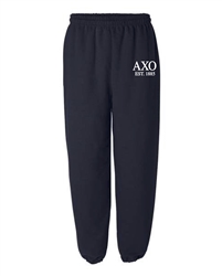 Navy Sweatpants (Classic Style) - Alpha Chi