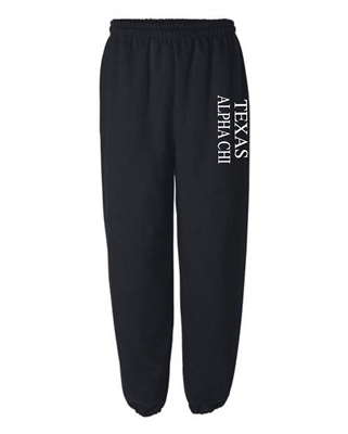 Navy Sweatpants (Texas) -Alpha Chi