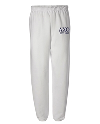 White Sweatpants (Classic Style) - Alpha Chi