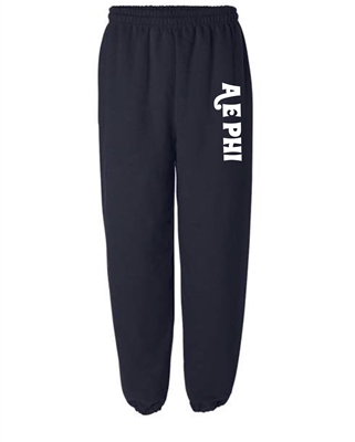 Navy Sweatpants (Retro Style) -AEPhi