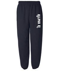 Navy Sweatpants (Retro Style) -AXiD