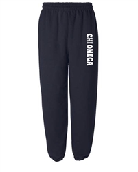 Navy Sweatpants (Retro Style) -Chi Omega