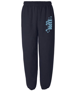 Navy Sweatpants (Retro Style) -Kappa