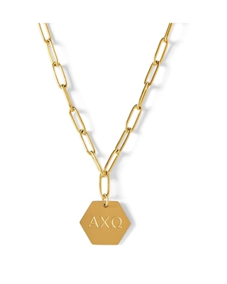 Paperclip Necklace - Alpha Chi Omega