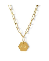 Paperclip Necklace - Alpha Delta Pi