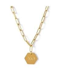 Paperclip Necklace - Chi Omega