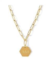 Paperclip Necklace - Tri Delta