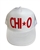 Chi Omega White with Red Trucker