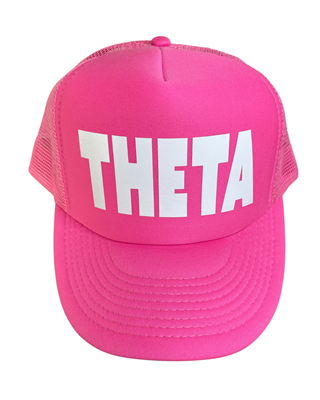 Theta All Pink Trucker