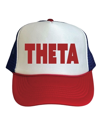 Theta Red-White-Blue Trucker