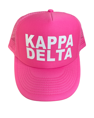 Kappa Delta All Pink Trucker