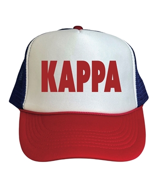 Kappa Red-White-Blue Trucker