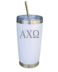 Sorority Insulated 20 oz. Tumbler - Alpha Chi Omega