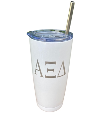 Sorority Insulated 20 oz. Tumbler - Alpha Xi Delta