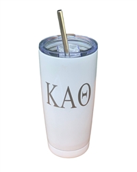 Sorority Insulated 20 oz. Tumbler - Theta