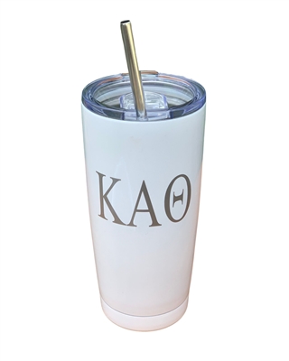 Sorority Insulated 20 oz. Tumbler - Theta