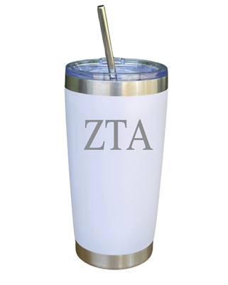 Sorority Insulated 20 oz. Tumbler - Zeta