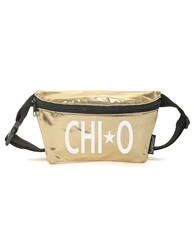 Gold Metallic Fanny - Chi Omega