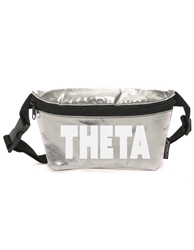 Silver Metallic Fanny - Theta