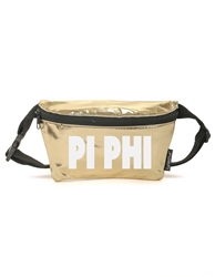 Gold Metallic Fanny - Pi Phi