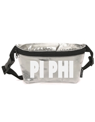 Silver Metallic Fanny - Pi Phi