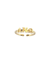 Gold Ring - Alpha Chi Omega