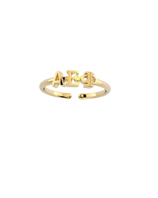 Gold Ring - Alpha Epsilon Phi