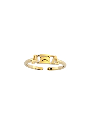 Gold Ring - Alpha Xi Delta