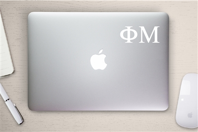 Phi Mu Sorority Computer Decal