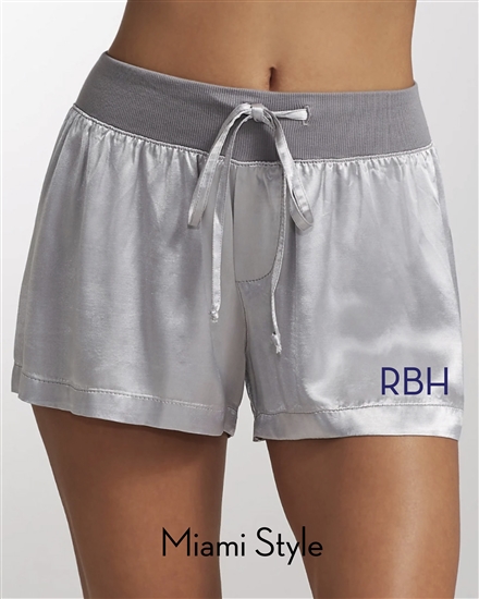 PJ Harlow Mikel Shorts Dark Silver