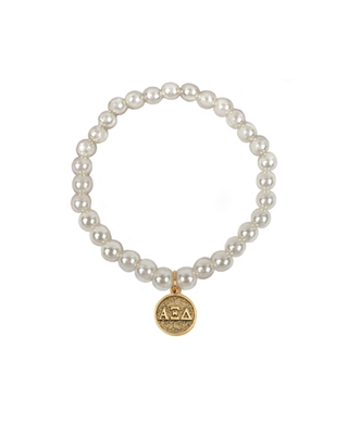 Pearl Bracelet - Alpha Xi Delta