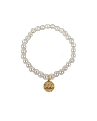 Pearl Bracelet - Delta Delta Delta