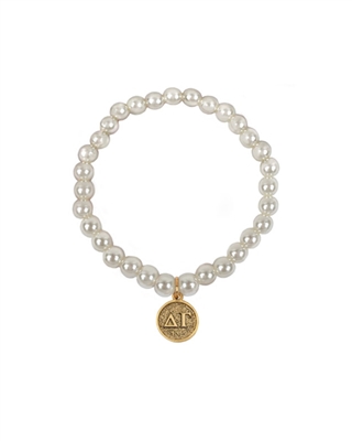 Pearl Bracelet - Delta Gamma