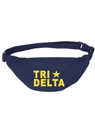 Navy Fanny (Yellow) - Tri Delta