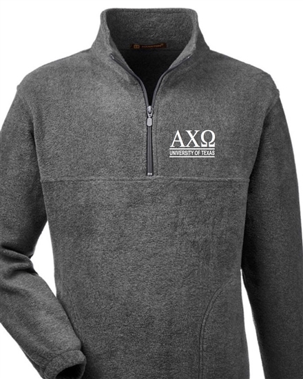 TEXAS Alpha Chi Gray Fleece