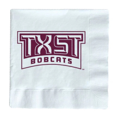 TX State Beverage Napkins