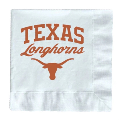 Longhorns Beverage Napkins