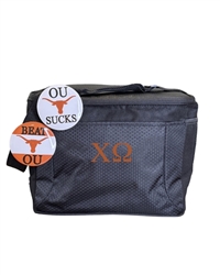 12 pack Cooler -Chi Omega