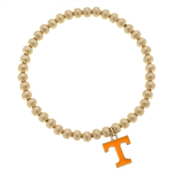 Gold Beaded Bracelet - Tennessee