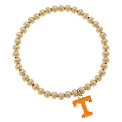 Gold Beaded Bracelet - Tennessee