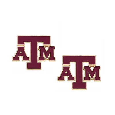 Stud Earrings - Texas A&M