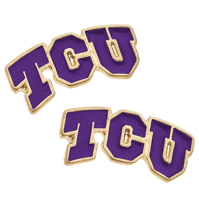 Stud Earrings - TCU